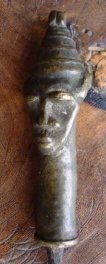 Antiguo bast�n ceremonial de la cultura yoruba
